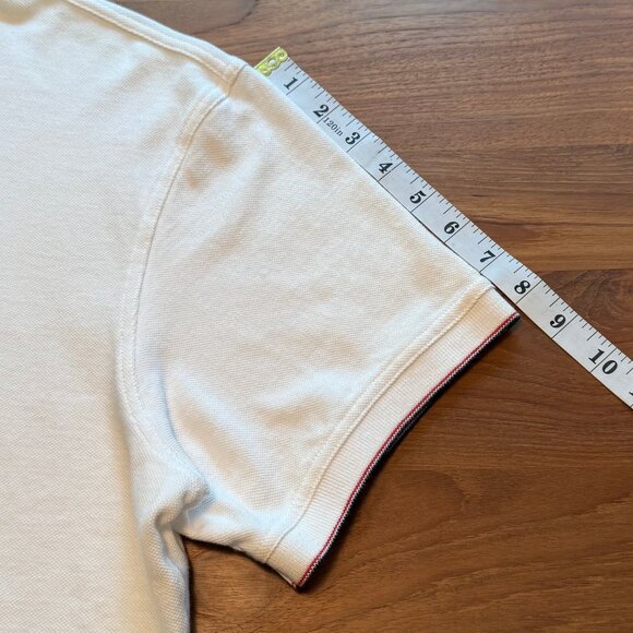 Barbour International Steve McQueen Collection White Polo XXL - Picture 5 of 7